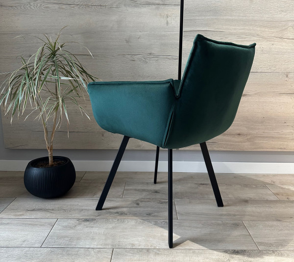 Стілець-крісло Impulse Plus Daniel Зелений Велюр-6