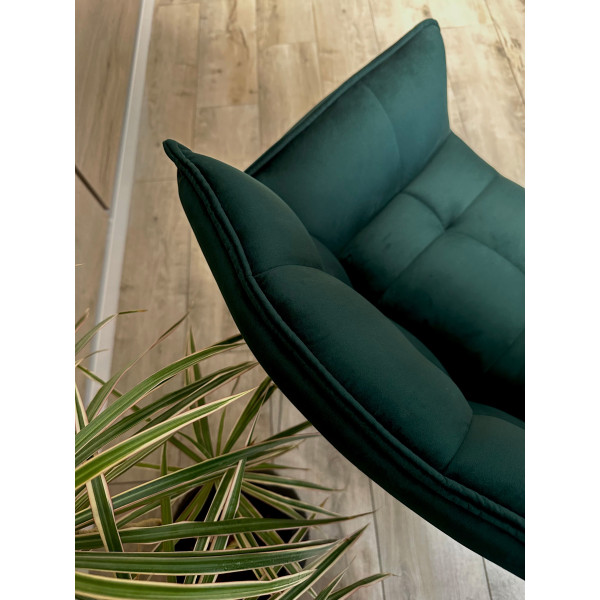 Стілець-крісло Impulse Plus Daniel Зелений Велюр-8