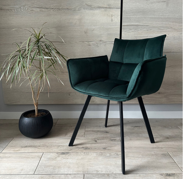 Стілець-крісло Impulse Plus Daniel Зелений Велюр-1