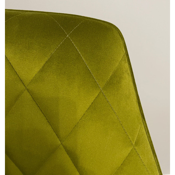 Стілець Impulse Fiona Оливковий Велюр-12