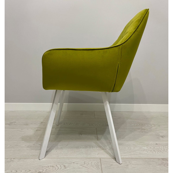 Стілець Impulse Fiona Оливковий Велюр-5