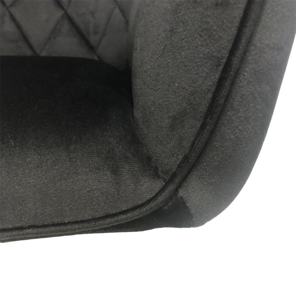 Стілець Impulse Fiona Чорний Велюр-17