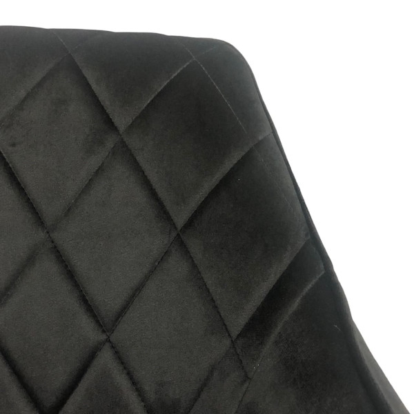 Стілець Impulse Fiona Чорний Велюр-19