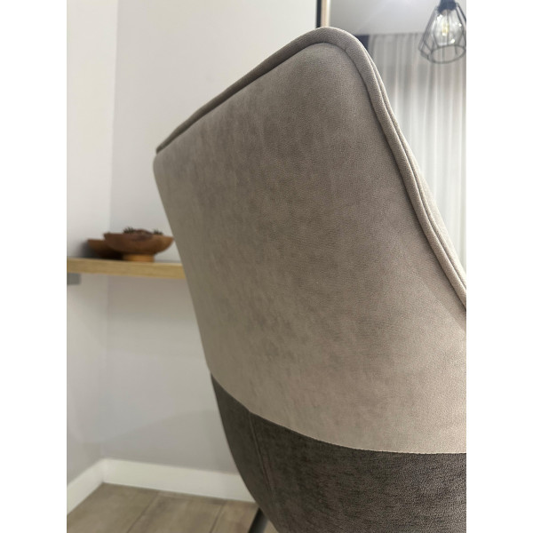 Стілець Impulse Plus Harlem arm Сіро-бежевий Vintage-9