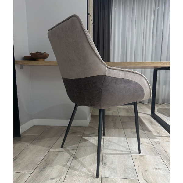 Стілець Impulse Plus Harlem arm Сіро-бежевий Vintage-2