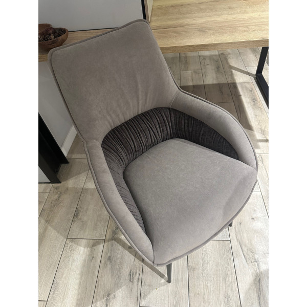 Стілець Impulse Plus Harlem arm Сіро-бежевий Vintage-3