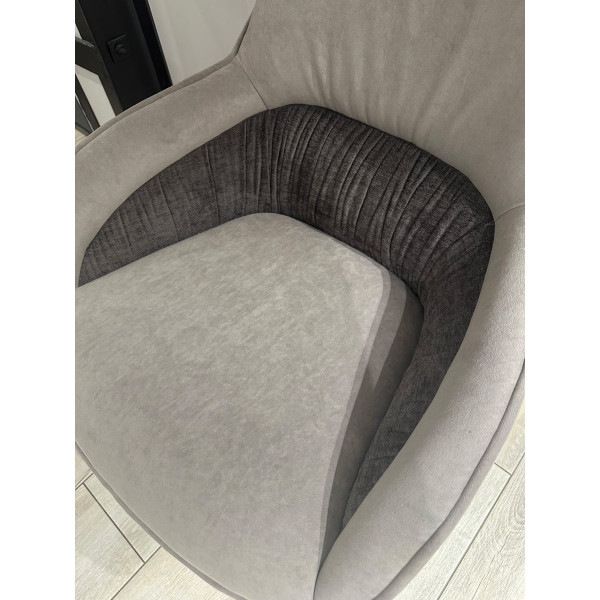 Стілець Impulse Plus Harlem arm Сіро-бежевий Vintage-5