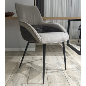 Стілець Impulse Plus Harlem arm Сіро-бежевий Vintage