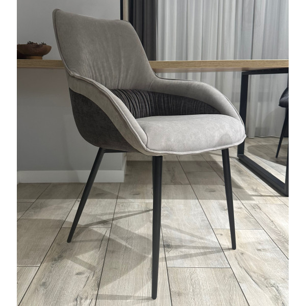 Стілець Impulse Plus Harlem arm Сіро-бежевий Vintage-0