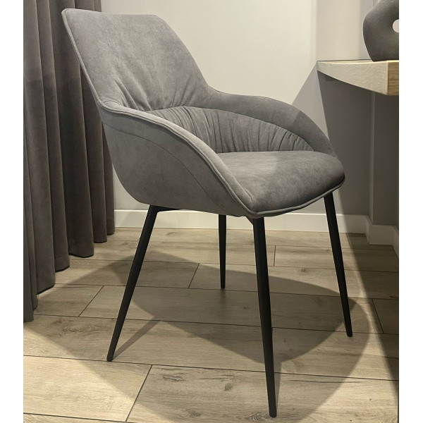 Стул Impulse Plus Harlem arm Серый Omega-0