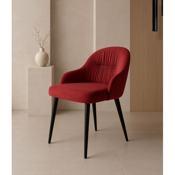 Стул Impulse Plus Janet Винный-1