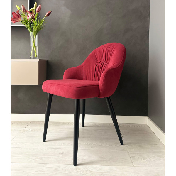 Стул Impulse Plus Janet Винный-4