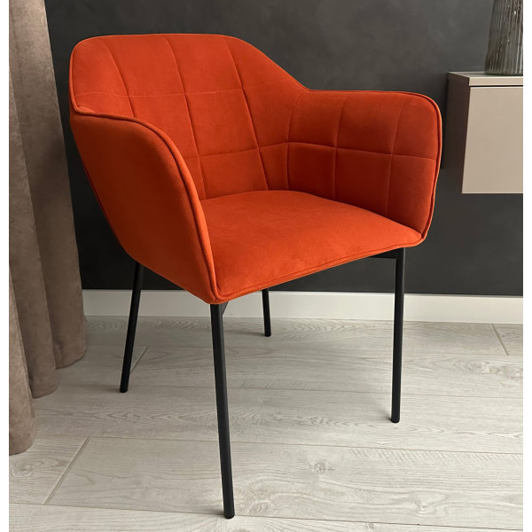 Стілець Impulse Kors Мідний Велюр-0