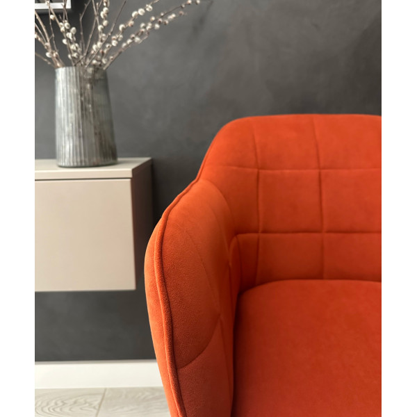 Стілець Impulse Kors Мідний Велюр-7