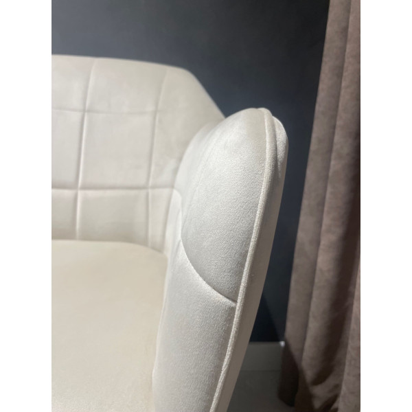 Стілець Impulse Kors Молочний Велюр-11