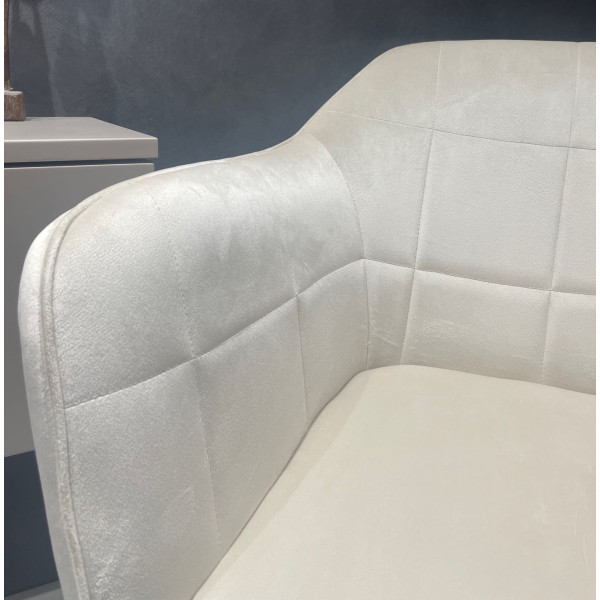 Стілець Impulse Kors Молочний Велюр-10