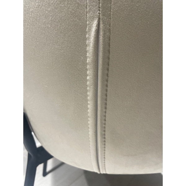 Стілець Impulse Kors Молочний Велюр-15