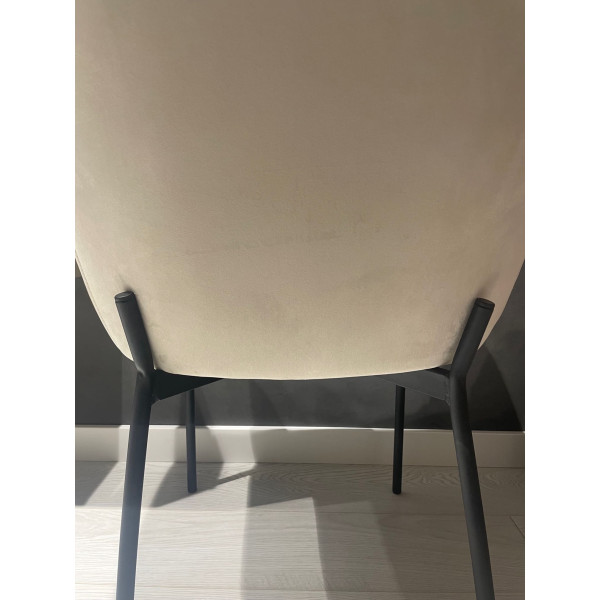 Стілець Impulse Kors Молочний Велюр-13