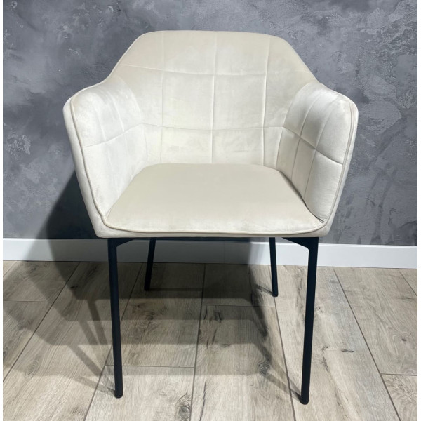 Стілець Impulse Kors Молочний Велюр-5