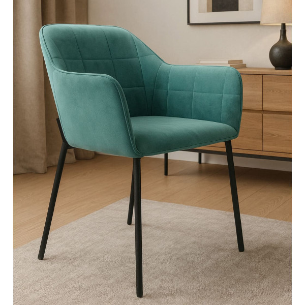 Стілець Impulse Kors М'ятний Велюр-0