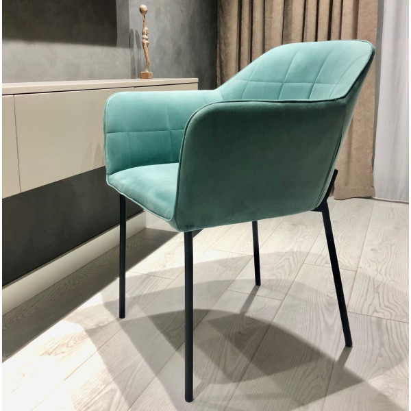 Стілець Impulse Kors М'ятний Велюр-6