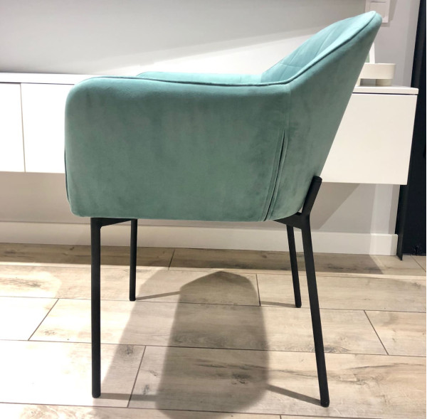 Стілець Impulse Kors М'ятний Велюр-9