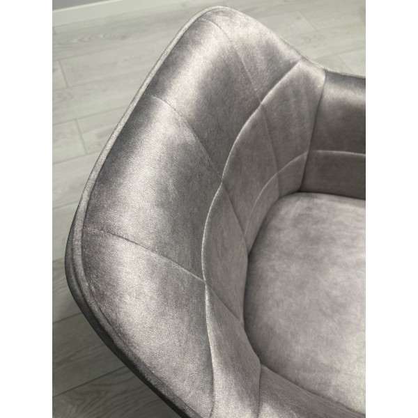 Стілець Impulse Kors Сірий Велюр-7