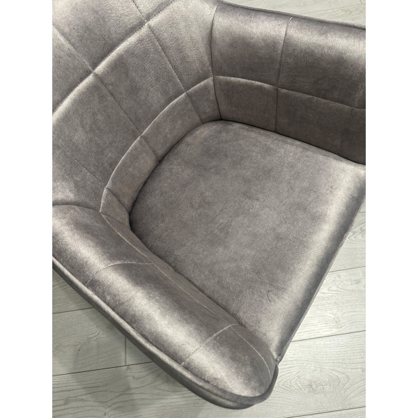 Стілець Impulse Kors Сірий Велюр-8