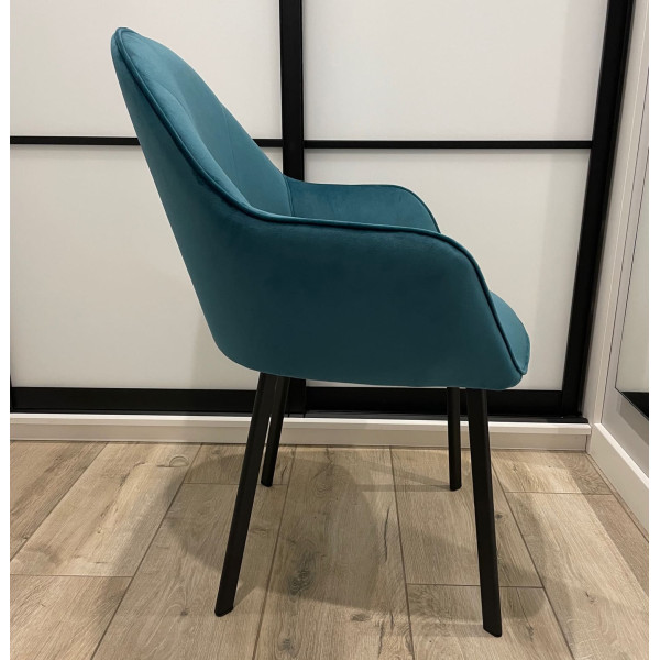 Стул Impulse Lola Бирюзовый Велюр-3