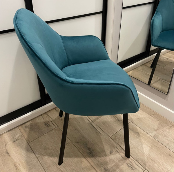 Стул Impulse Lola Бирюзовый Велюр-5