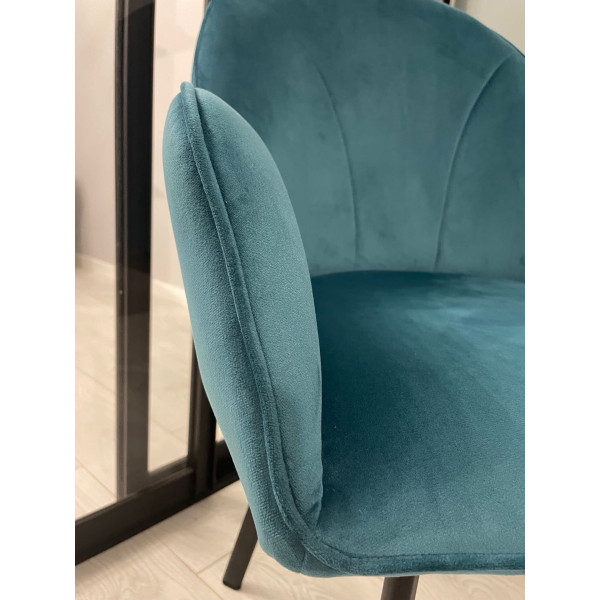 Стул Impulse Lola Бирюзовый Велюр-7