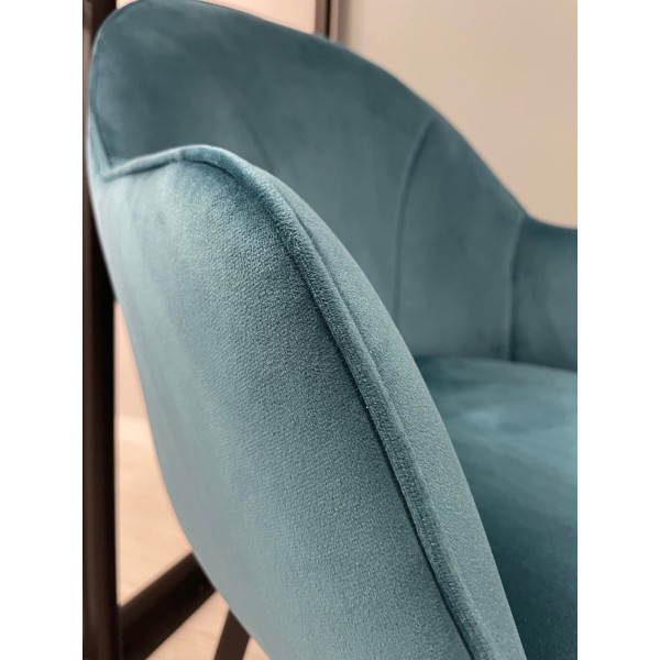 Стул Impulse Lola Бирюзовый Велюр-8
