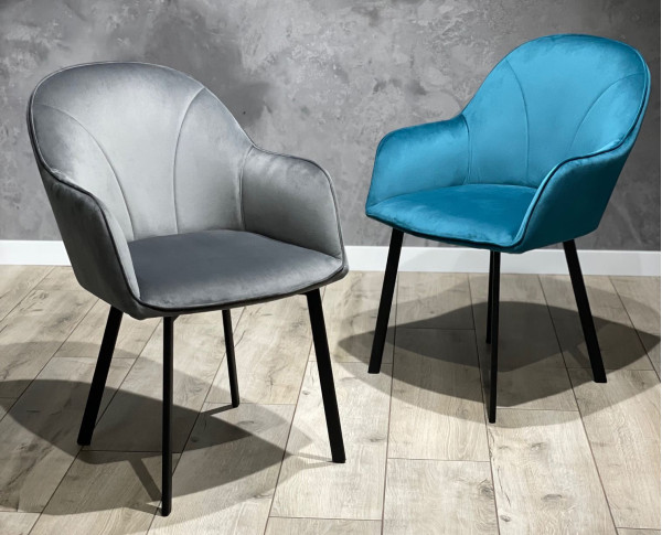 Стул Impulse Lola Бирюзовый Велюр-11