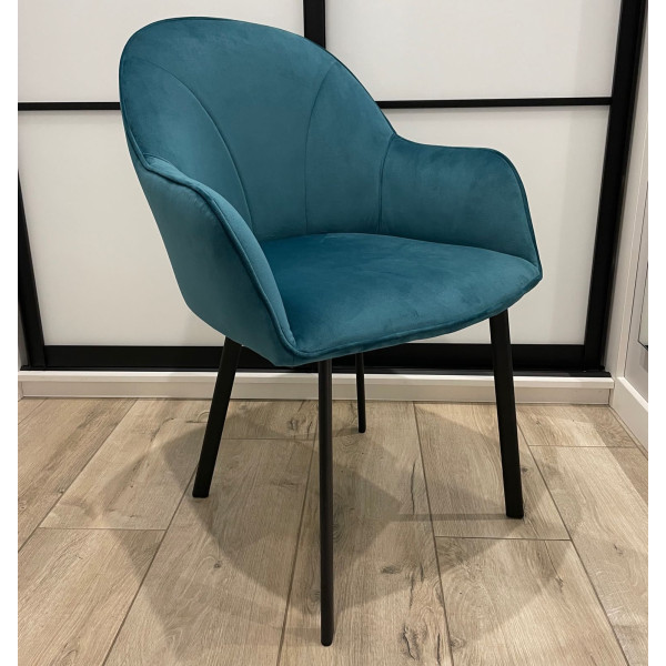 Стул Impulse Lola Бирюзовый Велюр-1