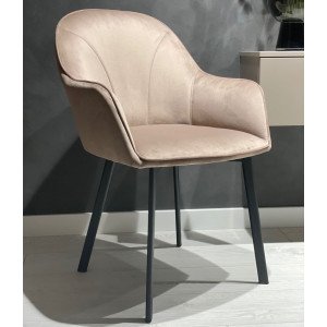 Стілець Impulse Lola Капучино Велюр