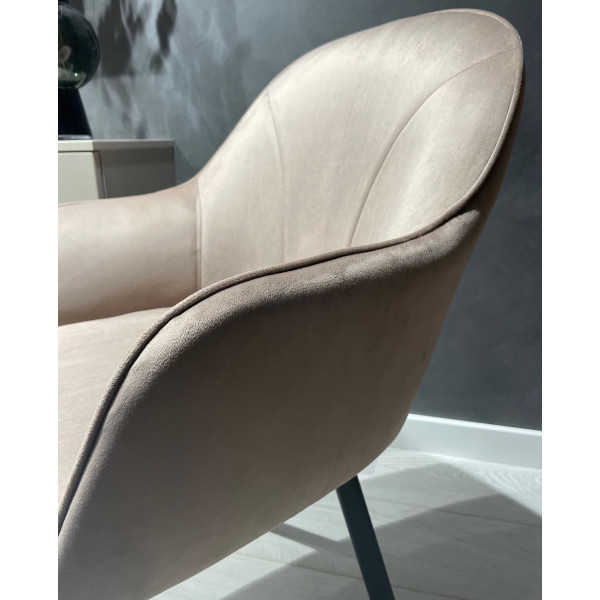 Стілець Impulse Lola Капучино Велюр-8