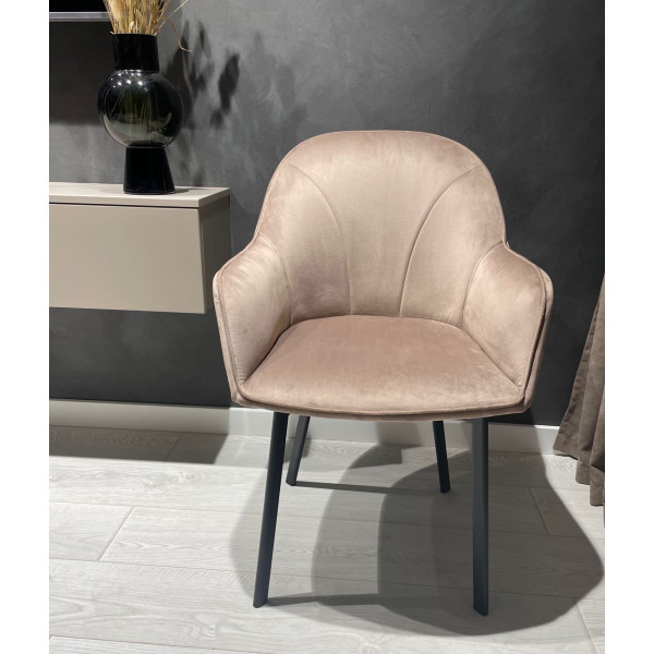 Стілець Impulse Lola Капучино Велюр-4