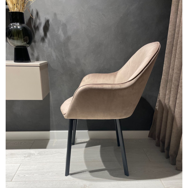 Стілець Impulse Lola Капучино Велюр-5