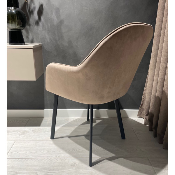 Стілець Impulse Lola Капучино Велюр-6