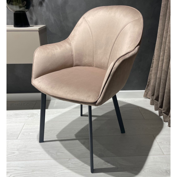 Стілець Impulse Lola Капучино Велюр-3
