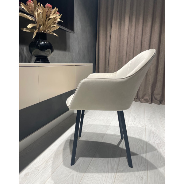 Стілець Impulse Lola Молочний Велюр-4