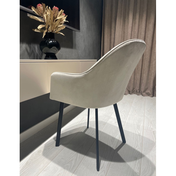 Стілець Impulse Lola Молочний Велюр-5