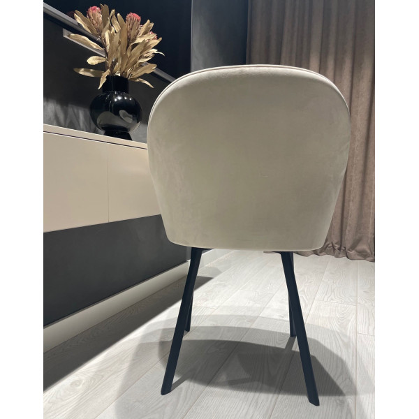 Стілець Impulse Lola Молочний Велюр-6