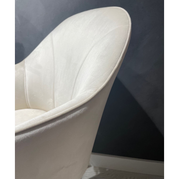 Стілець Impulse Lola Молочний Велюр-9