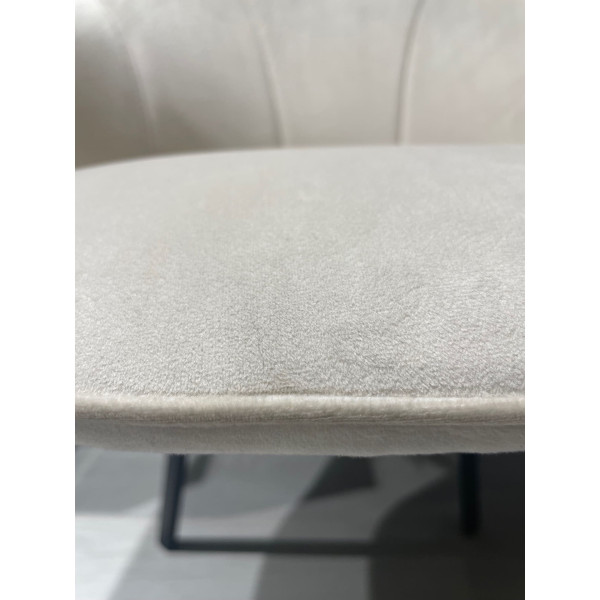 Стілець Impulse Lola Молочний Велюр-11