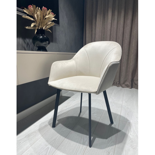 Стілець Impulse Lola Молочний Велюр-2