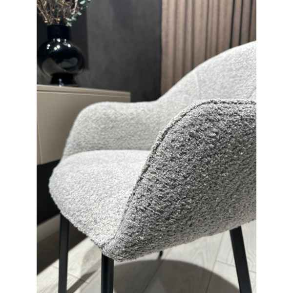 Стілець Impulse Lola Сірий Тканина-13