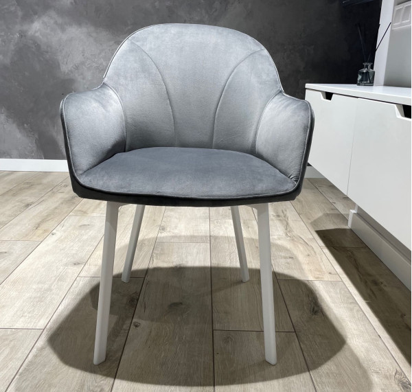 Стілець Impulse Lola Сірий Велюр-13