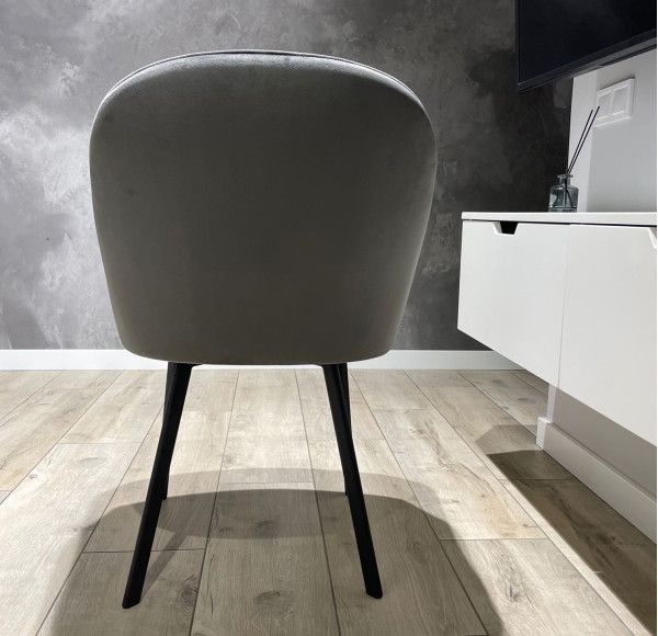 Стілець Impulse Lola Сірий Велюр-4