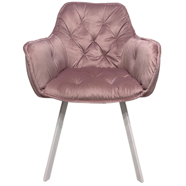 Стілець Impulse Lounge Пудровий Велюр-7